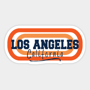 los angeles Sticker